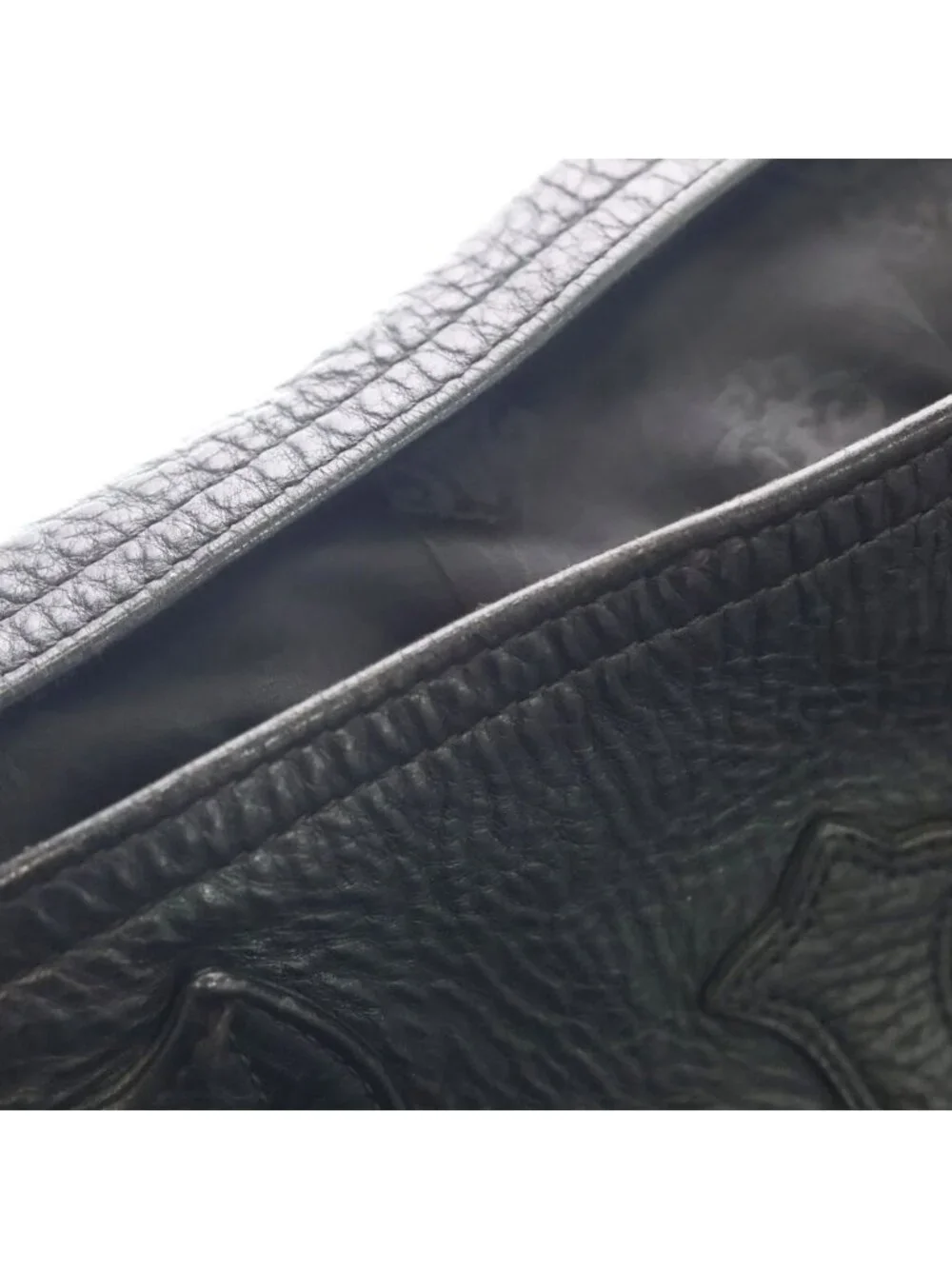 Chrome Hearts Tote Snp Leather Black